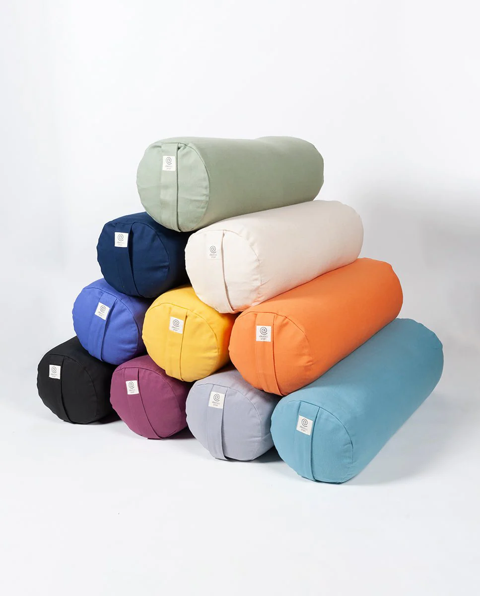 Rectangular Bolster Organic Cotton & Kapok – Ekotex – Stroud Yoga Space